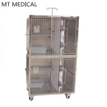 Veterinary Clinic Stainless Steel Animal Cat Breeding Cage Vet Cages for Cats